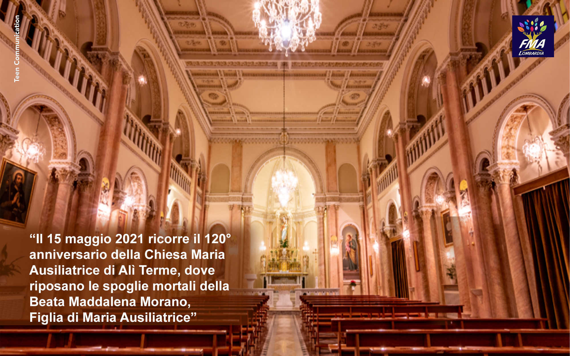 120° della Chiesa Maria Ausiliatrice di Alì Terme